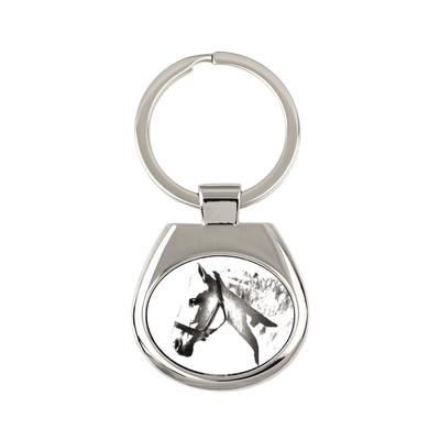 Spanish Norman - Keychain with a Horse, Keychain with a Print, Personalized Pendant from the Brand