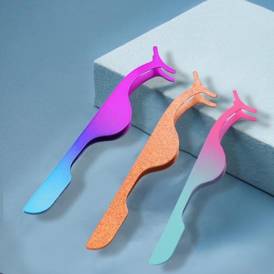 Professionelle falsche Wimpernpinzette, multifunktionale elastische Schönheitswerkzeuge