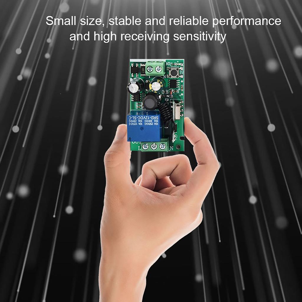 AC85V AC220V 433MHz Wireless FR Remote Control Switch Receiver Relay Switch (1CH)