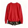 Women's Casual Halloween Print Neck Pullover Sweatshirt