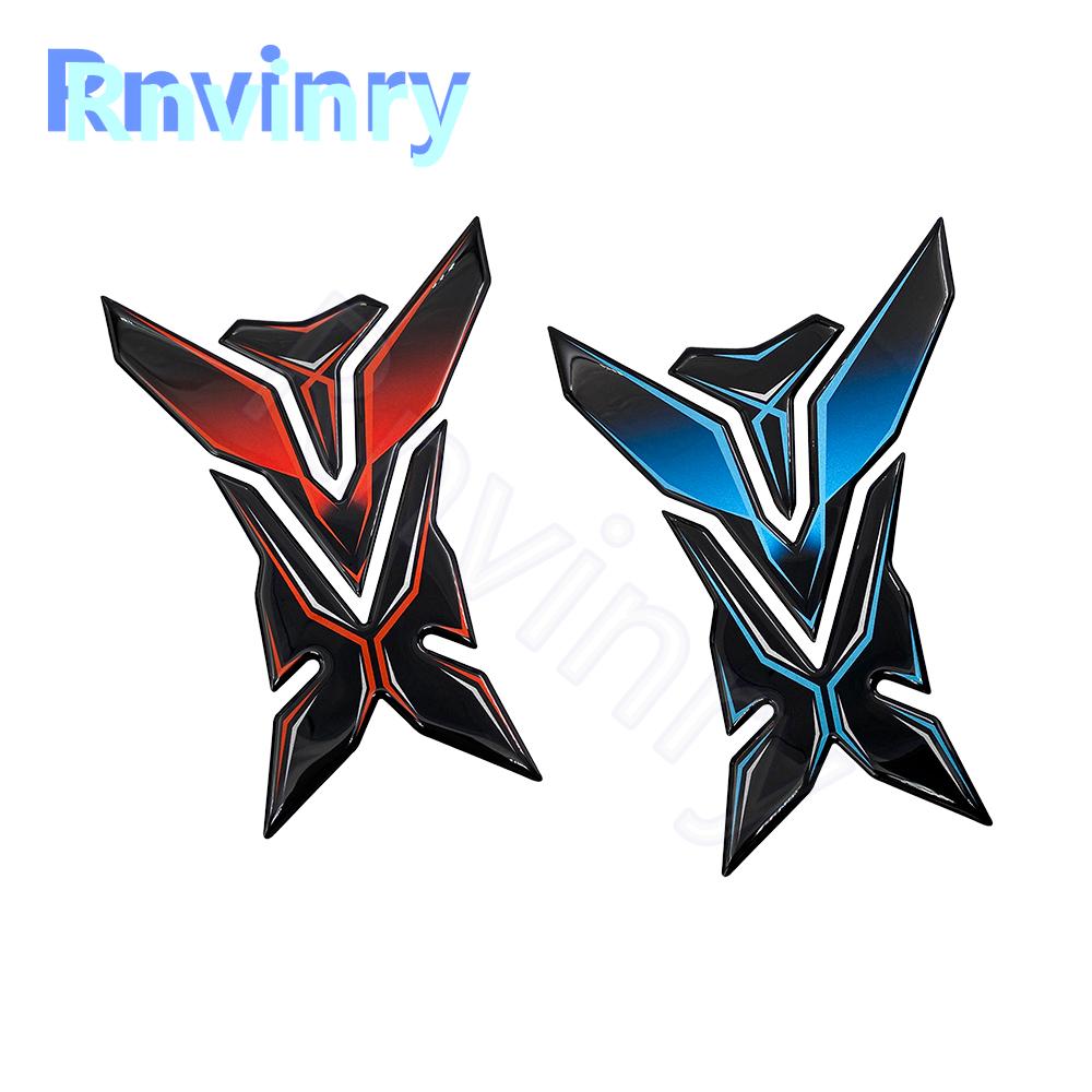 For VERSYS Aprilia Yamaha Kawasaki Ninja 3D Motorcycle Gradient Fuel Tank Drip Adhesive Universal Sticker Decal
