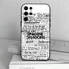 Anthemic BAND Imagine Dragons Phone Case For Samsung S25,24,23,22,30,21,10,9,Ultra,Plus,Lite,FE,4,5 G Soft Black Case