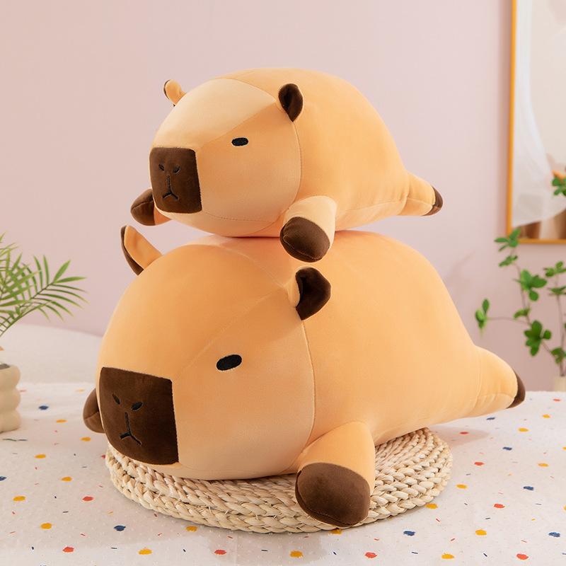 Capybara Throw Pillow Kapibara Doll Cute Rag Doll Children'S Large Plush Toy Gift For Girlfriends