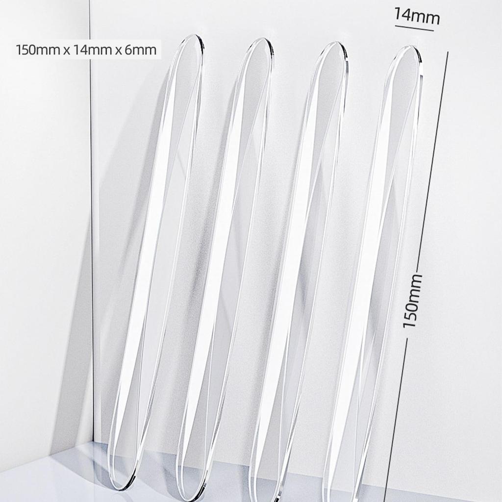 NOUKAJU Car Door Protector with Silicone 4 PCS Car Door Edge Guard (NOUKAJU) Side