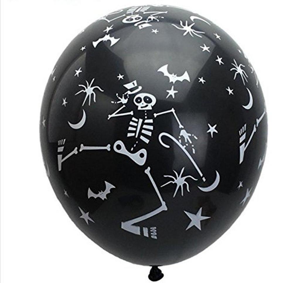 100 stücke Bat Festival Liefert Halloween Ballon Halloween Party Luftballons Für Geist Festival Halloween