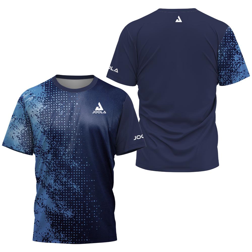 Men Quick Dry Monogram Print Sports Short Sleeve T‑shirt for Multiple Sports