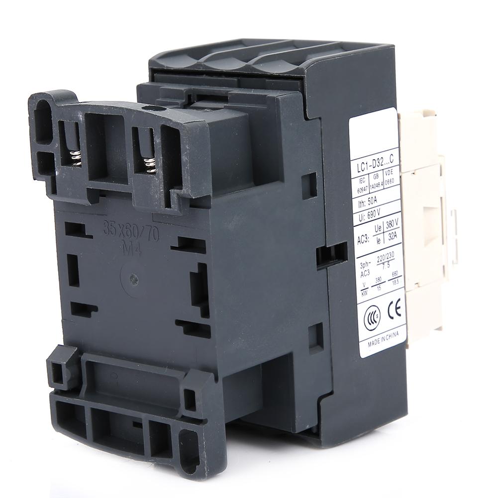 LC1D NEW Electric 5060Hz 3 Poles Coil AC Contactor?220V 32A