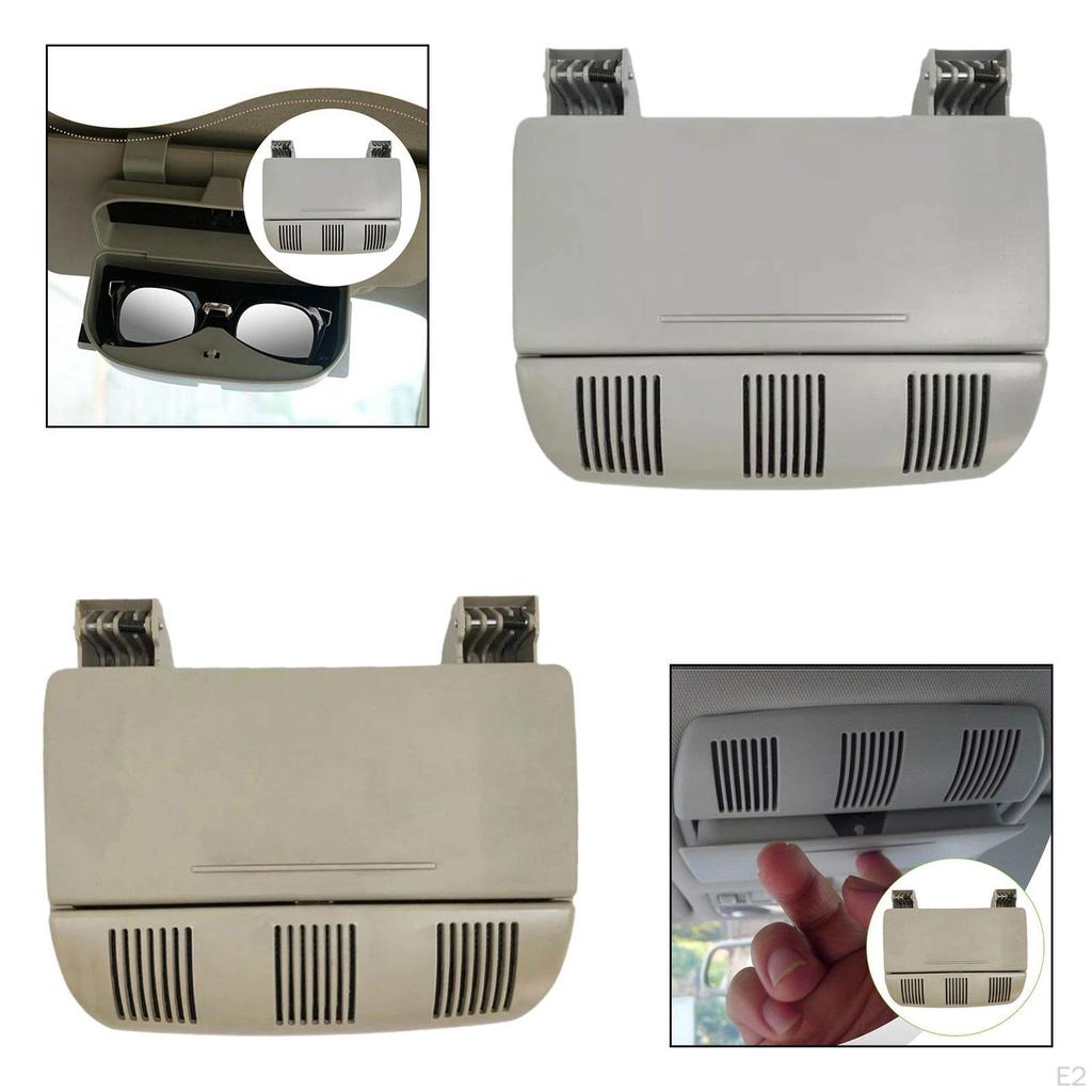 1Z0868565 Roof Eyeglass Case Box Front Overhead Lightweight Eyewear Holder Replace Parts Sturdy