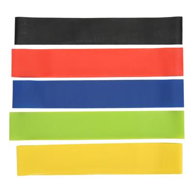 5 ks Elastické cvičební odporové gumy Kroužek Posilování těla Fitness gumy Cvičební vybavení