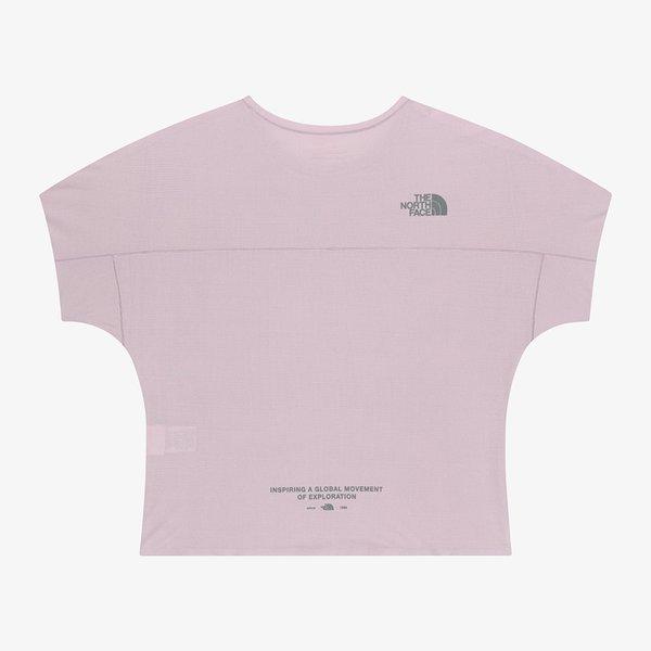 The North Face Women Short Sleeve Round Tee Pink