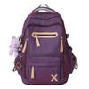 Schoolbag Korean version ins new high-value college style simple backpack couple light travel mountaineering large-capacity backpack