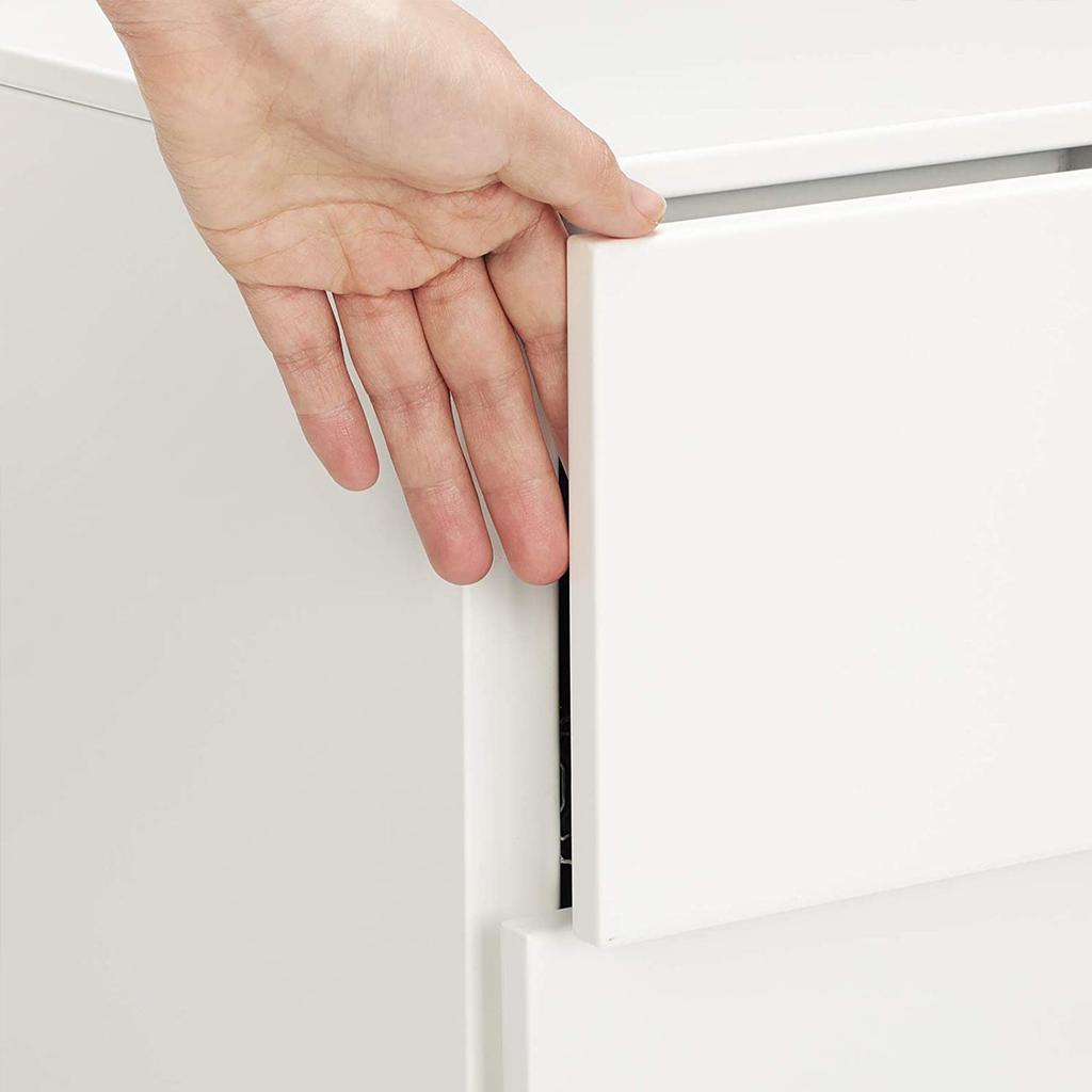 Songmics Steel Rolling Bin, Mobile Filing Cabinet, Lockable with 3 Drawers, File Storage, Office Supplies, Pre-Assembled Office, Home Office