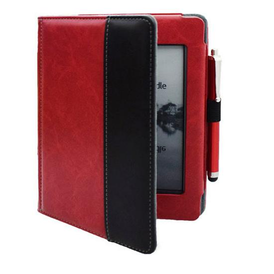 Disponibile: Custodia Magnetica in Pelle per Kindle Touch D01200