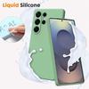 Coque Silicone - BOOLING - pour Samsung Galaxy S26 Ultra - Slim Légère Anti-Rayures - Vert