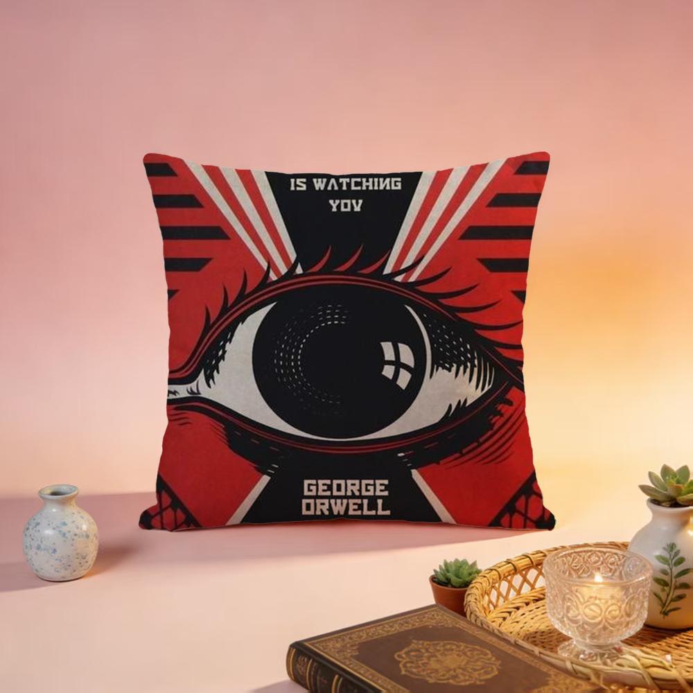

Fashion NNineteen EightyFouring Cushion Cover Premium SkinFriendly Pillow Case MultiPurpose for Home Office Travel 30X30cm