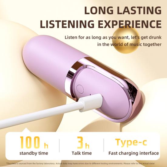 Bluetooth-compatible Wireless Earphones Low Latency IPX4 Waterproof Noise Reduction Sleep Earbuds Headphones