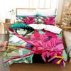 New Chainsaw Man Bedding Set Printed Bed Set With Pillowcase Bed Duvet Cover Soft Queen King Size Bedclothes Home  Game