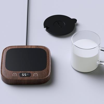 1pcs Warm Coaster Insulation Pad Heating Base Office Mug Warmer Smart Thermostat Coasters