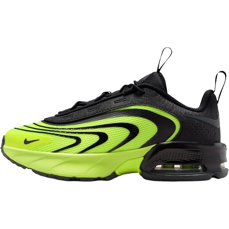 

Nike Air Max Fire Comfortable Classic Low-Top Running Shoes Kids sneaker Black Green II6557-700 35