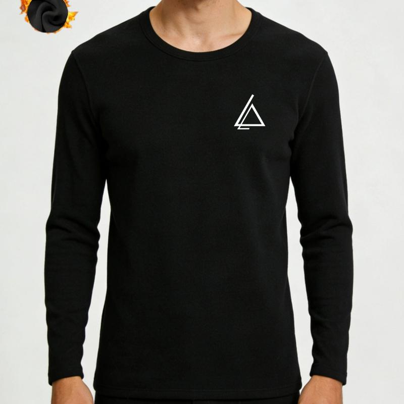 

Breathable Long Sleeve T-Shirt, Moisture-Wicking, Gym XXL чёрный