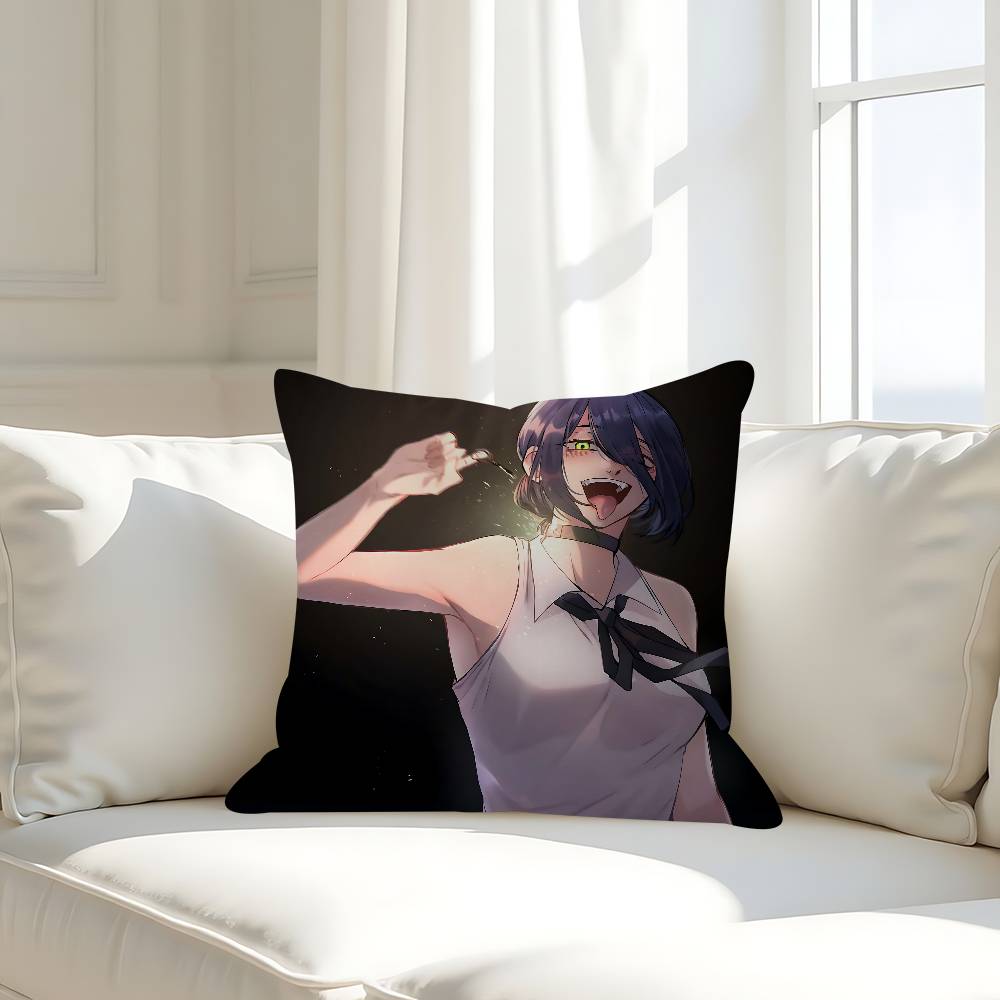 

R-Reze Anime Pillow Case Removable Washable Cushion Cover – All-Season Soft Linen 16x16Inch