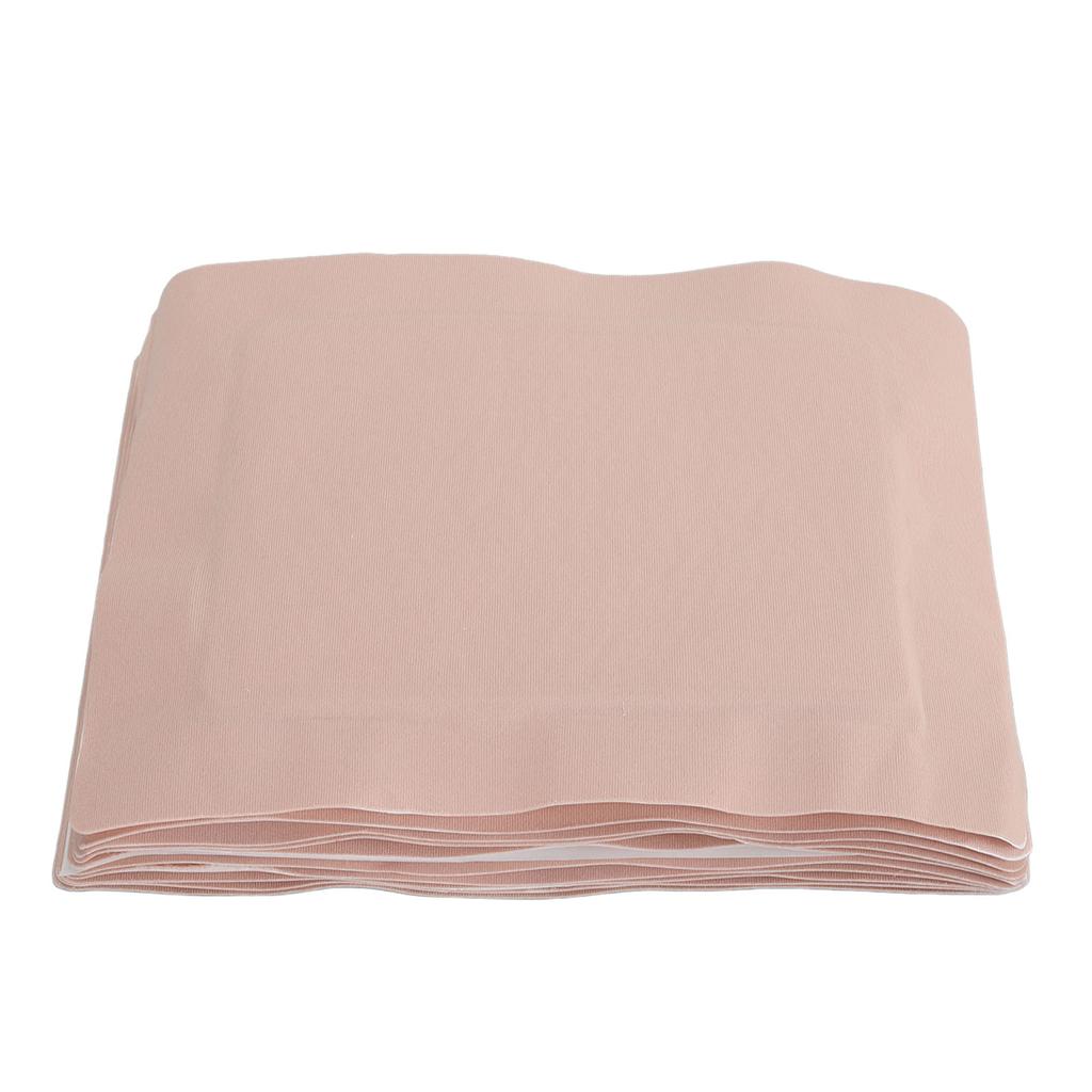 10Pcs Castor Oil Pack Wrap Comfortable Self Adhesive Cotton Waist Castor Oil Pack Wrap Set for Home