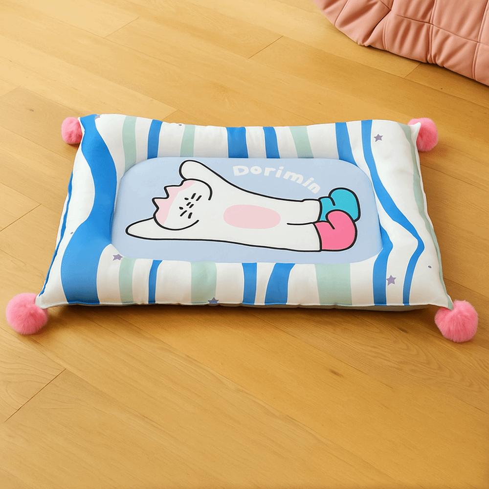 Breathable Pet Double-Sided Sleeping Mat Dopamine Cat House Mat Dog Sleep Nest  for Cats and Dogs