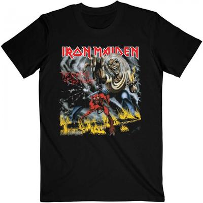 Iron Maiden Μπλουζάκι Unisex Adult Number Of The Beast
