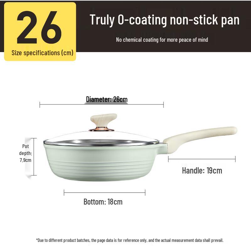 COOKER KING 26cm Non-Stick Ceramic Frying Pan