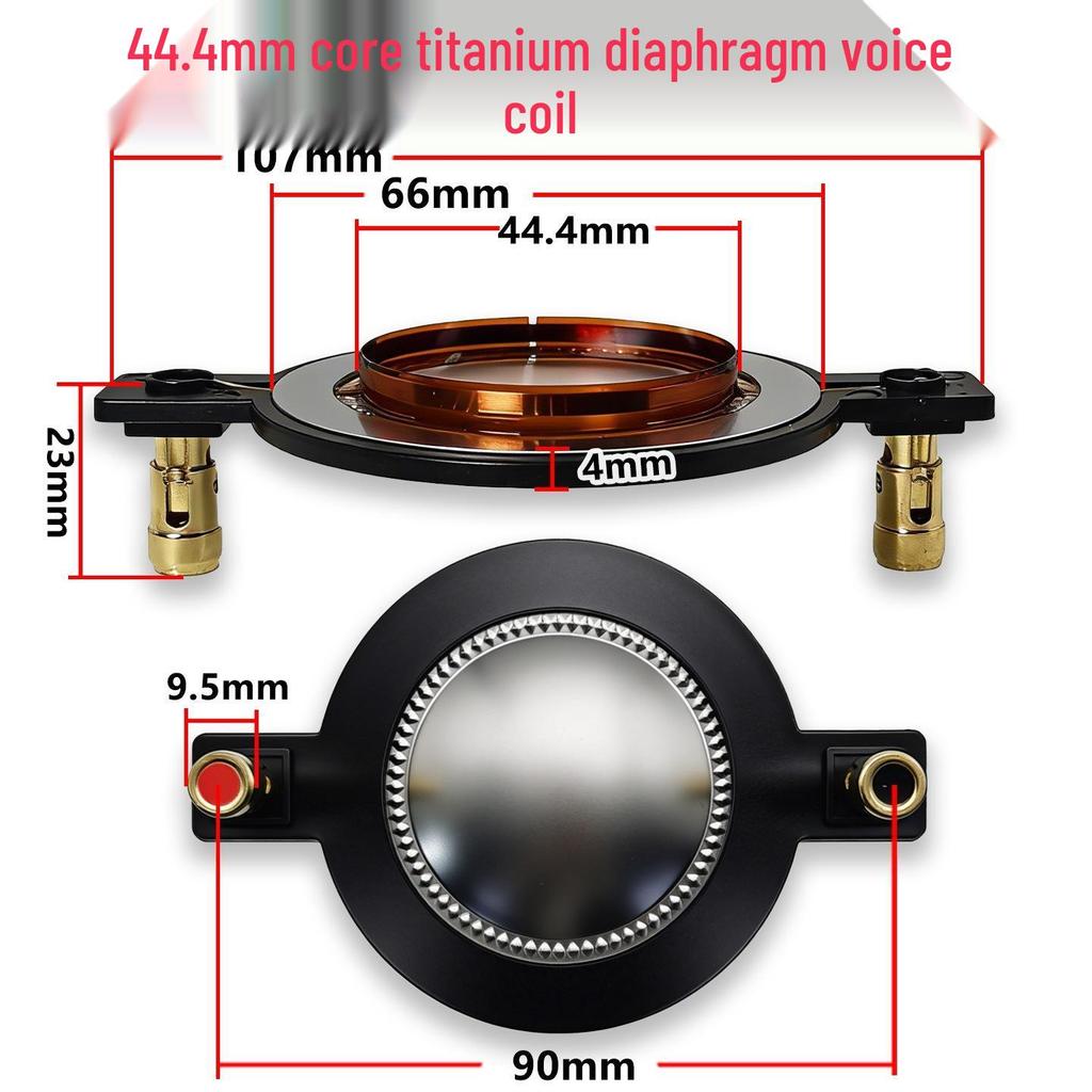 34 to 100 Core Titanium Voice Coil Diaphragm Tweeter Repair Parts
