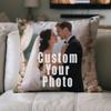 1 customized photo personalized pillowcase with modern checkered pattern, zipper closure, machine washable for uploading your ph
