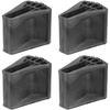 Folding Ladder Leg Covers Multi-purpose Ladder Feet Covers Stair Edge Protector Non-skid Pads