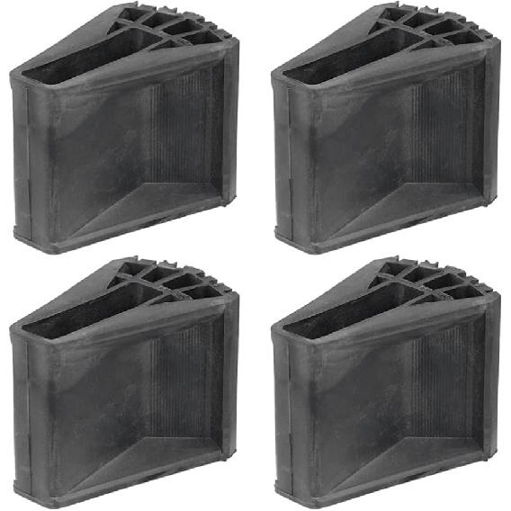 Folding Ladder Leg Covers Multi-purpose Ladder Feet Covers Stair Edge Protector Non-skid Pads