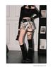 2026 Women's Leopard Print Low-Waist A-Line Mini Skirt – Spicy American Style, Plush, Anti-Exposure, Hip-Hugging