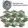 10  Modes Hose Nozzle Sprayer ABS,Rubber Water Spray Nozzle Water Hose Sprayer  Lawn Watering