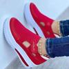 Rote Turnschuhe Frauen Schuhe Frau Tennis Schuhe Leinwand Schuh Weibliche Casual Schuhe Damen Sport Schuhe Plattform Sneaker Aushöhlen Schuhe