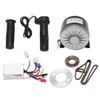 Motor Belt Set Aluminum Alloy High Speed Brushed Motor with Rubber 535 Synchronous Belt for Electric Scooter 24V 300W