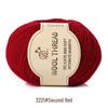 1 Gomitolo di Lana per Lavorazione a Maglia a Mano o a Macchina - Perfetto per Cappelli, Sciarpe, Maglioni e Sciarpe