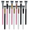 1 Pcs Lash Shampoo Curved Brush For Eyelash Extension Cleansing Soft Makeup Removal Bath Swoop Brush Tools