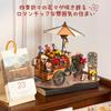 ROBOTIME 3D Wooden Puzzle, Blossom Cart, DIY Assembly Kit, Summer Vacation Craft Kit, Perfect Gift for Adults and Kids, Time Killer, Relaxing Time,