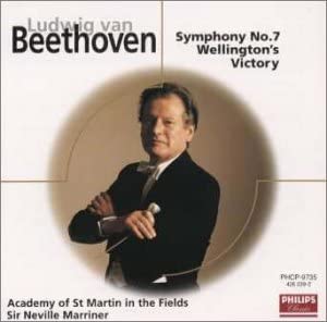 

CD NEVILLE MARRINER - Beethoven: Symphony No. 7 PHCP9735 Japan ObiClassical Used