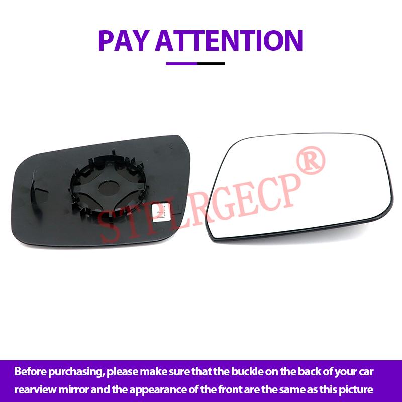 Door Wing Mirror Glass Heated Left Right Side Rearview Mirror Heating Accessories for Nissan Navara NP300 Pathfinder R51 05-13
