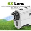 INORM Golf Laser Rangefinder 1200 Yards 6X Lens Golf Compensating Hunting Range Finder Built-in Battery Measuring Tool