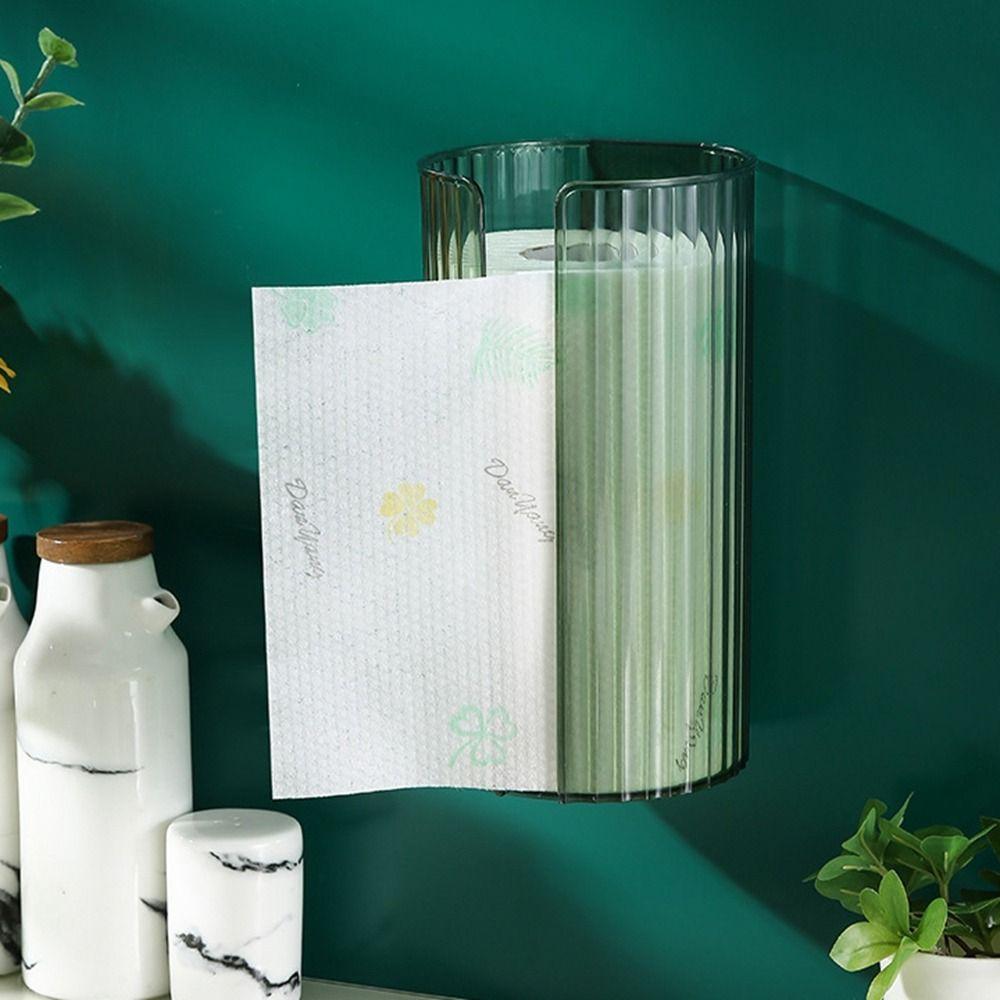 MultiFunction Wall-Mounted Tissue Box Paper Towel Paper Storage Case New Paper Holder Kitchen