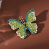Full Diamond Butterfly Brooch Women'S Luxury Atmospheric Pin Jacket Cardigan Suit High-End Women'S Fashion Corsage