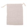 20PCS Cotton Fabric Drawstring Storage Bag 15x20cm Jewelry Packing Sack for Art Gift Storage