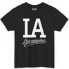Black LA T-Shirt | Los Angeles Hip-Hop Streetwear Graphic Tee | West Coast Rap Urban Fashion