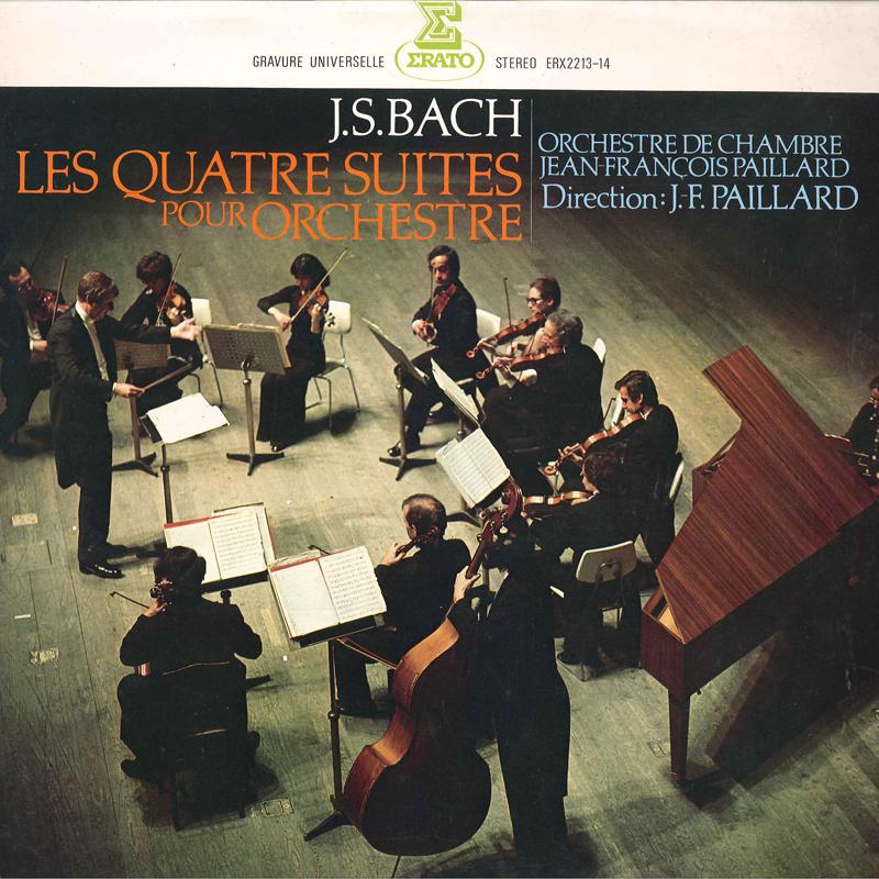 

LP Record J.S.BACH, J-F.PAILLARD, ORCHESTRE D - Les Quatre Suites Pour ORCHESTRE ERX221314 ERATO 1976 Japan Obi Classical Used