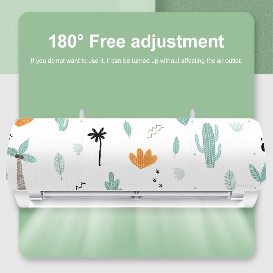 1 Set Air Punch Free Multiple Conditioner Windshield Angle Adjustable PP Air Conditioner