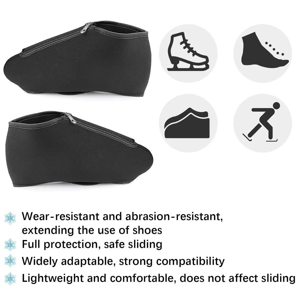 Anti-Scratch Ice Skate Covers Neoprene Figure Skates Protectors Skating Boot Covers  Adults Teens